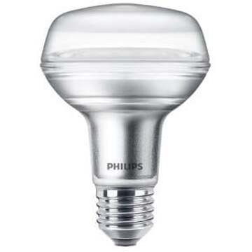 Philips Led Reflectorlamp R80 E27 8-100w 2700k 36d 670lm Transparant