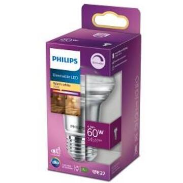 Philips R63 LED Lamp E27 4,5W Reflector dimbaar