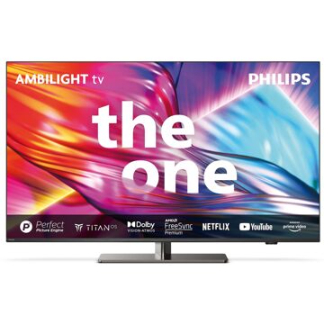 Philips The One 50PUS8949 Ambilight (2024) - 50 inch - LED TV Grijs