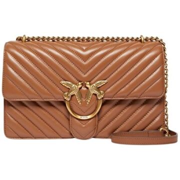 Pinko Love One Classic Dcp marrone damestas Bruin - H 16 x B 27 x D 8 cm