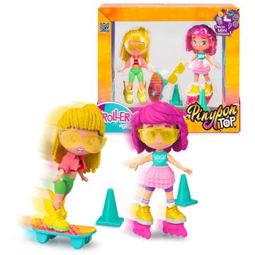 Pinypon Top Roller Girls set met tattoos verschillende