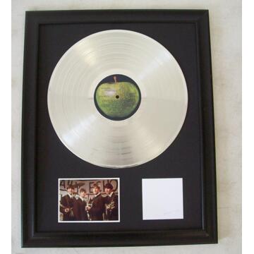 Platina plaat The Beatles - The white album