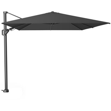 Platinum Challenger rechthoek parasol T2 Premium - 3,5 x 2,6 m. -black Zwart