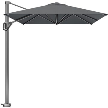 Platinum Voyager Rechthoek Zweefparasol T1 3x2 m. - Antraciet Grijs