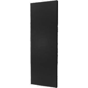 Plieger Perugia designradiator verticaal middenaansluiting 1806x456 mm 802 W, zwart grafiet (black graphite)