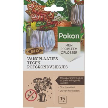 Pokon Bio Vangplaatjes tegen Potgrondvliegjes 15st