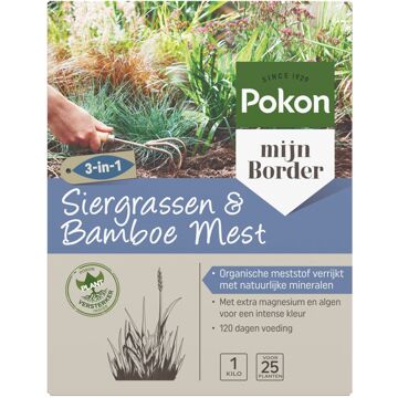 Pokon Siergrassen & Bamboe Mest 1kg