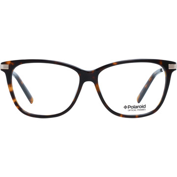 Polaroid Square Womens Dark Havana Bril Bruin