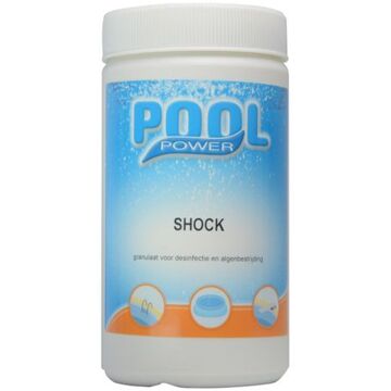 Pool Power Chloortabletten Pool Power Shock 1 kg Wit