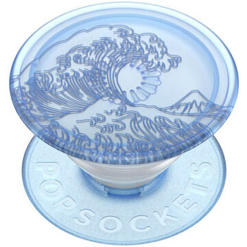 POPSOCKETS Plantcore Grip - Translucent Ocean Transparant - One size