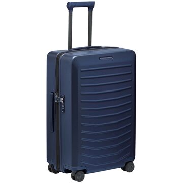 Porsche Design Roadster Hardcase 4W Trolley M dark blue Harde Koffer Blauw - H 69 x B 48 x D 28/32