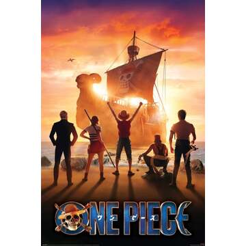 Poster One Piece Live Action Set Sail 61x91,5cm Multikleur