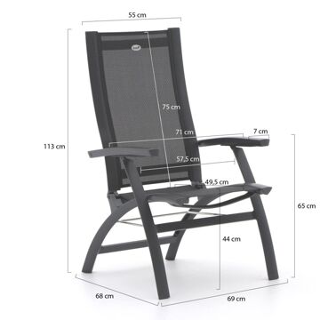 Primo Comfort Recliner Grijs