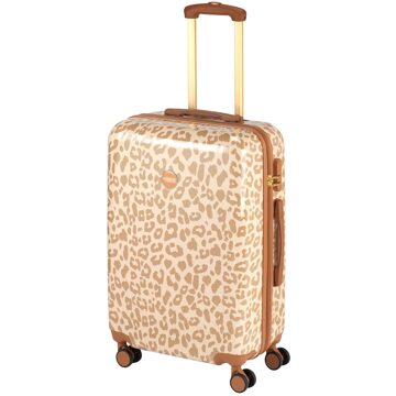 Princess Traveller Leopard - Reiskoffer - Crème/Taupe - M - 66cm