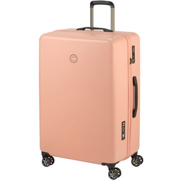 Princess Traveller PT01 Deluxe - Reiskoffer - Peony Pink - L - 77cm Roze