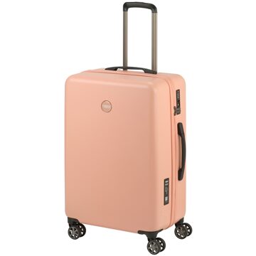 Princess Traveller PT01 Deluxe - Reiskoffer - Peony Pink - M - 67cm Roze