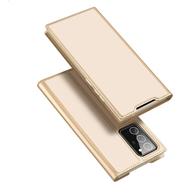 pro serie slim wallet hoes - Samsung Galaxy Note 20 - Goud