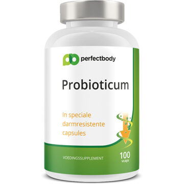 Probiotica Capsules - 100 Vcaps - PerfectBody.nl