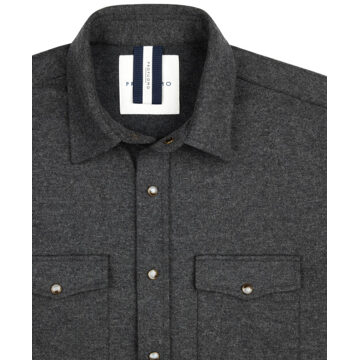Profuomo Overshirt Grijs - L