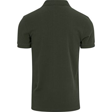 Profuomo Piqué Poloshirt Donkergroen