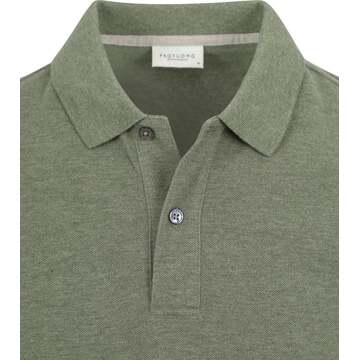 Profuomo Piqué Poloshirt Groen