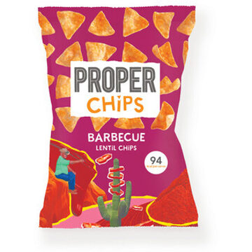 Propercorn - Proper Chips BBQ 85 Gram 8 Stuks
