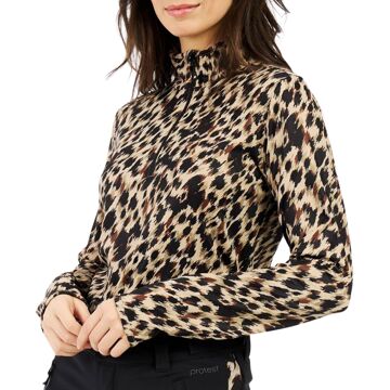 Protest PRTVessy 1/4 Zip Ski Pully Dames Bruin - L