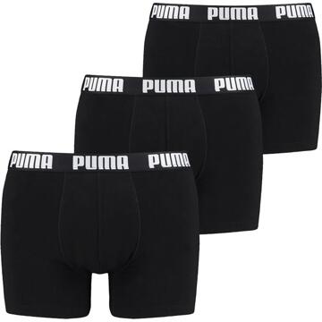 PUMA Boxershorts Everyday Black 3-pack-M Zwart - M