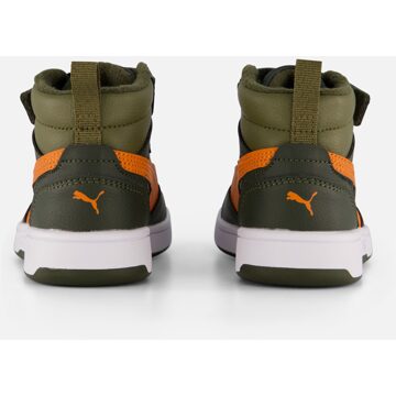 PUMA Puma Rebound V6 Mid Wtr Jr Groen - 35