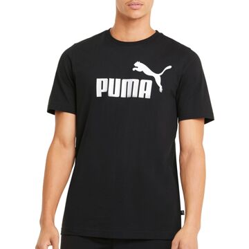 PUMA T-shirt - Mannen - zwart/wit