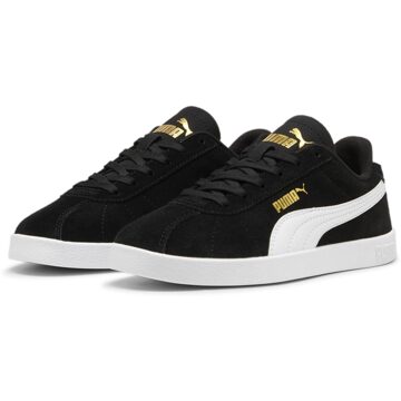 PUMA Zwarte Suède Lage Sneakers Puma , Black , Dames - 38 Eu,36 Eu,39 Eu,37 EU