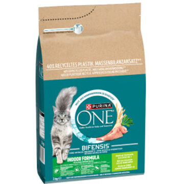Purina One Adult Indoor - Kattenvoer Kalkoen - 3 kg
