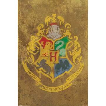 Pyramid Harry Potter Hogwarts Crest Poster 61x91,5cm