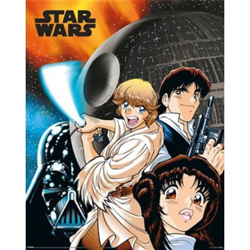 Pyramid International Poster Star Wars Manga Madness 40x50cm Multikleur