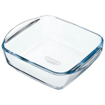 Pyrex Airfryer ovenschaal 2,2L 25x22x7cm transparant