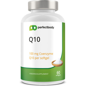 Q10 Coenzyme Capsules (100 Mg) - 60 Softgels - PerfectBody.nl
