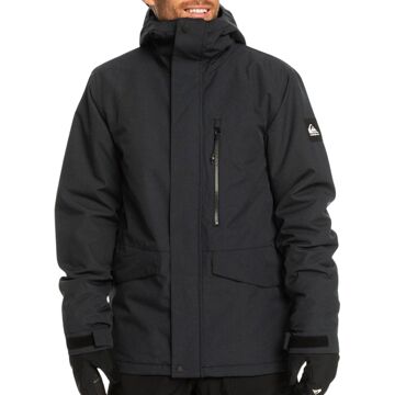 Quiksilver mission solid ski jas zwart heren heren