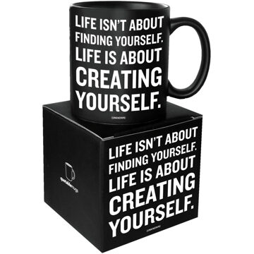 Quotable Mug Creating Yourself