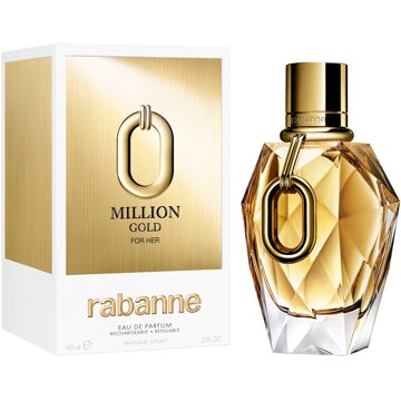 Rabanne Million Gold For Her Eau de Parfum Refillable 90ml