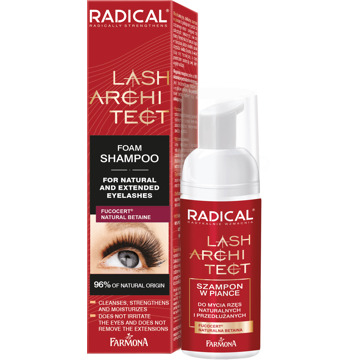 Radical Shampoo Radical Lash Architect Foam Shampoo 50 ml