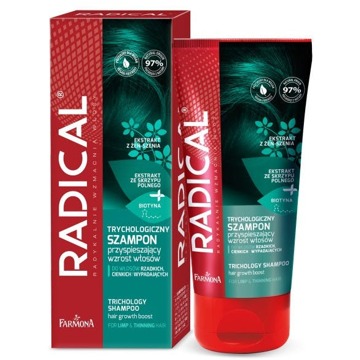 Radical Shampoo Radical Trichology Shampoo Hair Growth Boost 200 ml