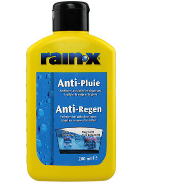 Rain-x glasreiniger anti-regen 200 ml geel