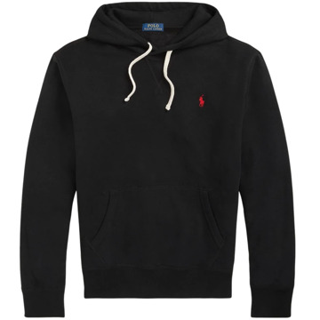 Ralph Lauren Hoodie met logoborduring Zwart