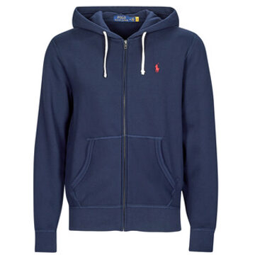 Ralph Lauren Logo Full Zip Sweatshirt Ralph Lauren , Blue , Heren