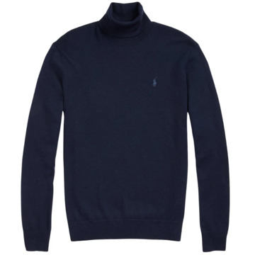 Ralph Lauren Stijlvolle Coltrui voor Mannen en Vrouwen Ralph Lauren , Blue , Heren - L,M