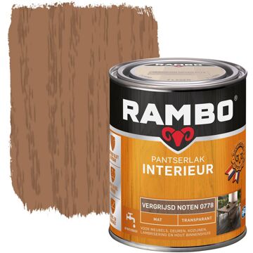 Rambo Interieur Transparant Vergrijsd Noten 0778 750 ml