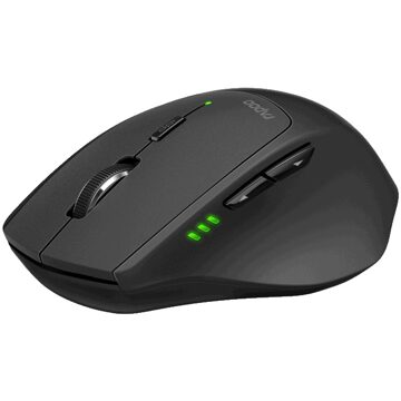 Rapoo MT550 Multi-mode Wireless Optical Mouse Muis Zwart