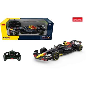 Rastar Red Bull Racing Auto R/C Max Verstappen Blauw