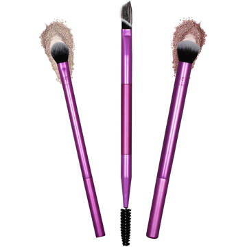 Real Techniques Eye Shade + Blend - kwastenset Paars - 000