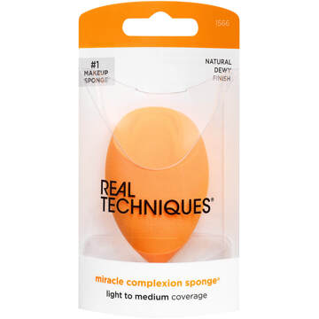 Real Techniques Miracle Complexion Sponge - make-up spons Oranje - 000